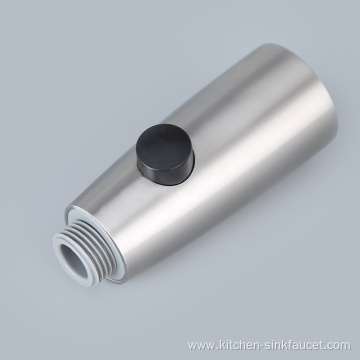 Stainless steel kitchen pull shower nozzle